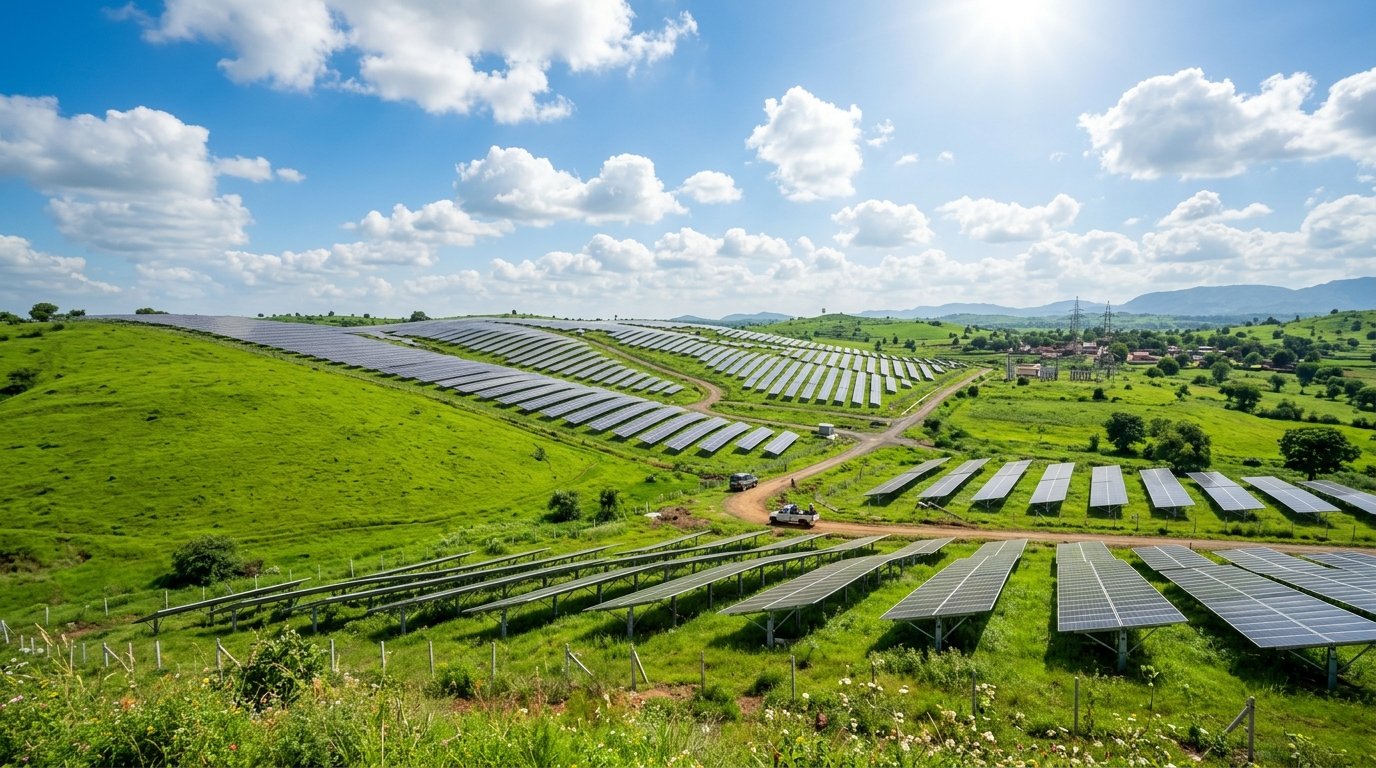 Solar Farm Clean Energy